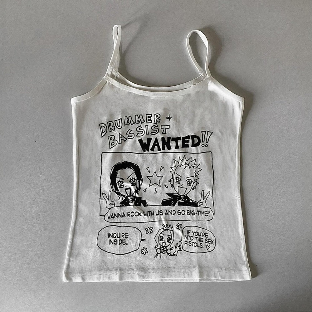 nana band poster manga tank top